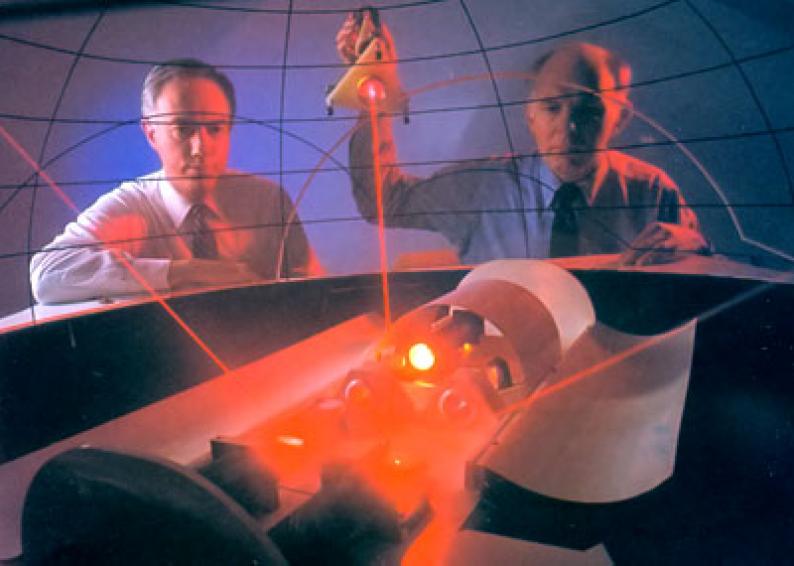 KAC and KSC develop optics and lasers for use in space telescopes for use on Space Shuttle